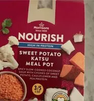 Mängden socker i Sweet potatoe meal pot