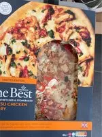 Mängden socker i The best katsu chicken curry pizza