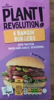 Mängden socker i Morrisons Plant Revolution 6 Bangin' Burgers