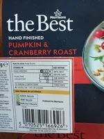 Mängden socker i Pumpkin and cranberry roast