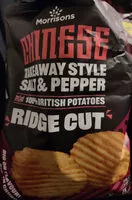 Mängden socker i Chinese Takeaway Style Salt & Pepper Ridge Cut