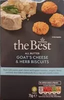 Mängden socker i The Best Goat's Cheese and Herb Buscuits