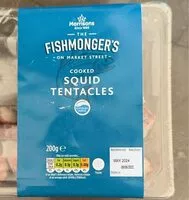 Mängden socker i Squid tentacles