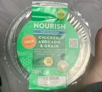 Mängden socker i Chicken avocado and grain