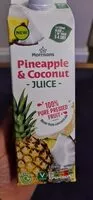 Mängden socker i Pineapple coconut juice