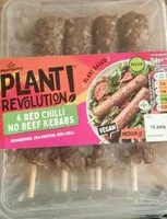 Mängden socker i RED CHILLI NO BEEF KEBABS