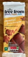 Mängden socker i Caramel flavour choccy bar