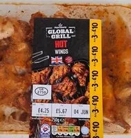 Mängden socker i Hot wings