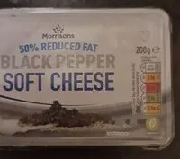 Mängden socker i Black pepper  soft cheese