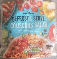 Mängden socker i Defrost and serve couscous salad