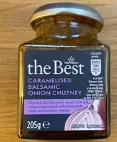 Mängden socker i Caramelised Balsamic Onion Chutney