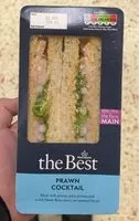 Mängden socker i Morrisons “The Best” Prawn Cocktail Sandwich