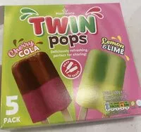 Mängden socker i Twin Pops