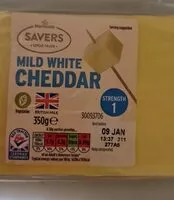 Mängden socker i Mild white cheddar