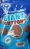 Mängden socker i Morrisons Milk Chocolate Giant Buttons