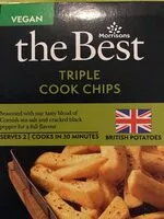 Mängden socker i the best triple cook chips