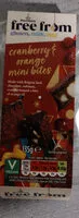 Mängden socker i Free From Cranberry & Orange Mini Bites