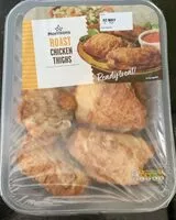 Mängden socker i roast chicken thighs