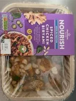 Mängden socker i Spiced chicken biriyani