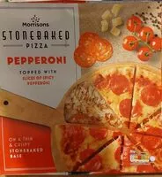 Mängden socker i Pepperoni Stonebaked Pizza