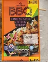 Mängden socker i Indian style chicken kebabs