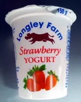 Mängden socker i Strawberry yogurt