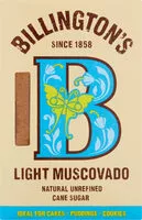 Mängden socker i Billington's Light Muscovado Sugar
