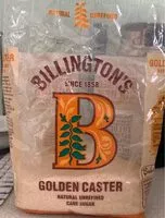 Mängden socker i Billington's natural unrefined caster sugar