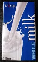 Mängden socker i Viva whole milk