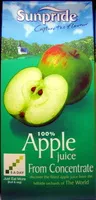 Mängden socker i Apple juice from concentrate