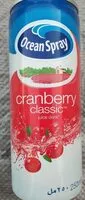 Mängden socker i Juice drink cranberry  classic