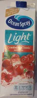 Mängden socker i Ocean Spray Cranberry Classic Light