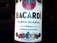 Mängden socker i Bacardi Carta Blanca