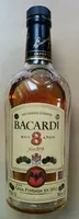 Mängden socker i Bacardi Ron 8 Años
