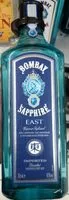 Mängden socker i Bombay Sapphire East