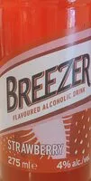 Mängden socker i Breezer Strawberry