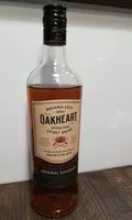 Mängden socker i 70CL Rhum Oakheart Bacardi