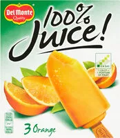 Mängden socker i Juice Orange Ice Lollies