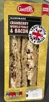 Mängden socker i Cranberry Wensleydale & Bacon