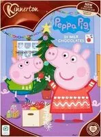 Mängden socker i Kinnerton Peppa Pig Advent Calendar with Milk Chocolates