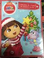 Mängden socker i Calendrier de l'avent en chocolat au lait Dora l'exploratrice