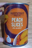 Mängden socker i Peach Slices in Water
