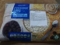 Mängden socker i Porridge oats