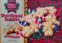 Mängden socker i Shortbread teddies