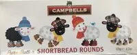 Mängden socker i Shortbread Rounds