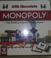 Mängden socker i Monopoly Choco Tin