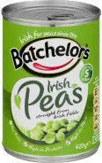 Mängden socker i Batchelors Processed Peas 420G