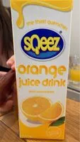 Mängden socker i Orange juice drink