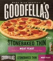 Mängden socker i Goodfellas SB thin Meat feast