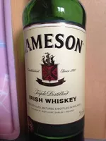 Socker och näringsämnen i Jameson